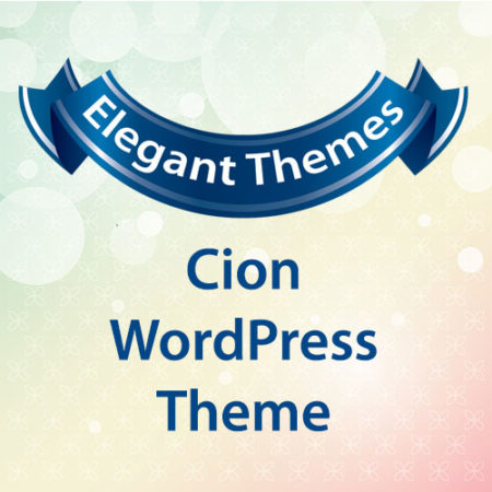 Elegant Themes Cion WordPress Theme