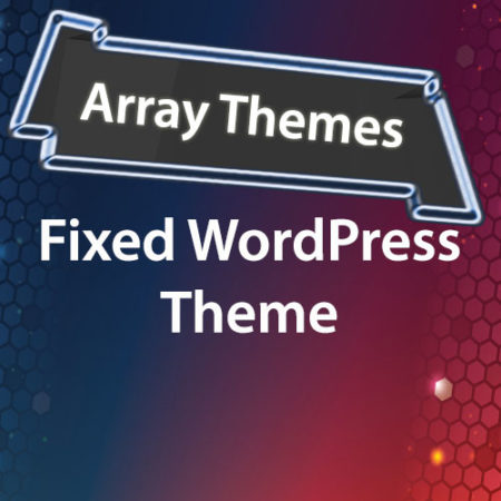 Array Themes Fixed WordPress Theme